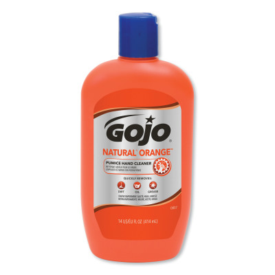 14-OZ NATURAL ORANGE W/PUMICE LOTION HAND CLEANE-GOJO-315-0957-12