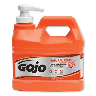 1/2-GALLON LOW PROFILE NATURAL ORANG W/PUMICE HA-GOJO-315-0958-04