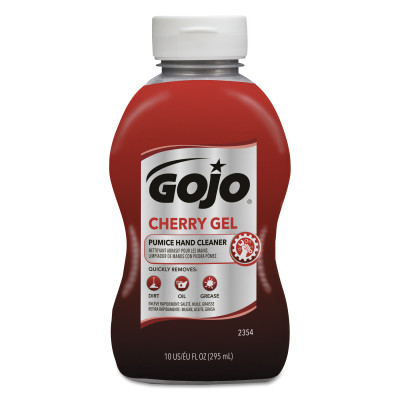 CHERRY GEL PUMICE HAND CLEANER 10 FL OZ-GOJO-315-2354-08