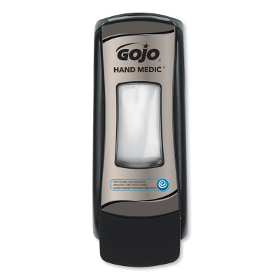 HAND MEDIC ADX-7 DISPENSER CHROME/BLACK-GOJO-315-8782-06
