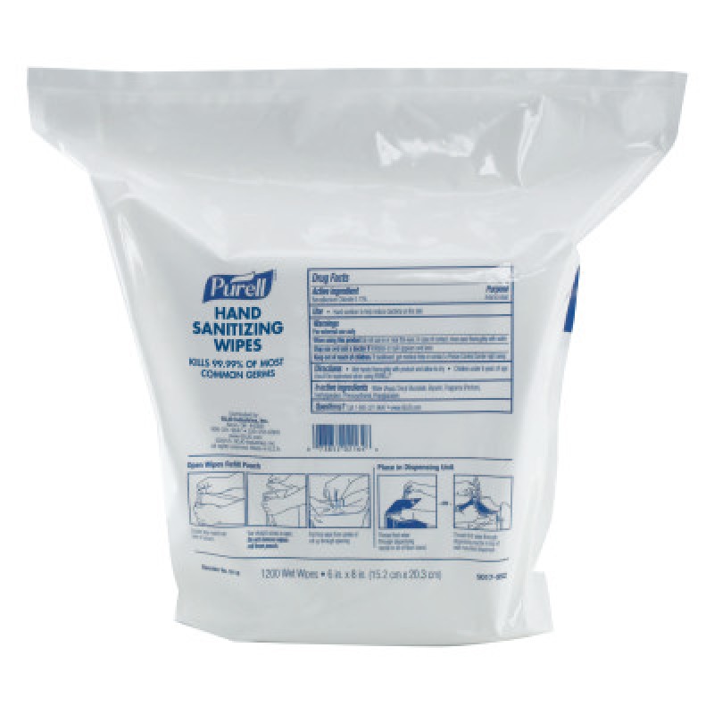 GOJ911802 WIPES REF PURLL SANITIZG-ESSENDANT-315-911802