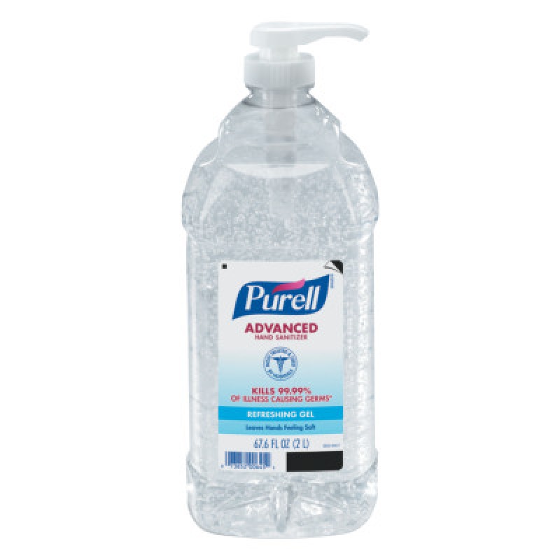 GOJ962504CT SANITIZER PURELL2LITER CR-GOJO-315-962504CT
