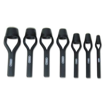 7 PIECE ARCH PUNCH SET 1/4 TO 1" IN PLASTIC ROLL-GENERAL TOOL318-318-1271ST