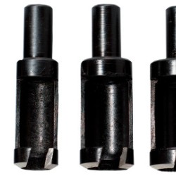 SET OF 3 PLUG CUTTERS3/8-1/2-5/8"-GENERAL TOOL318-318-S31