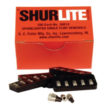 FU 3001X FLINT RENEWAL 200FLINTS/BOX (40PKGS)-GC FULLER 322-322-3001X