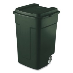 50 GAL REFUSE CONTAINERGREEN-RUBBERMAID*325*-325-FG285100EGRN