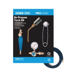 PRO-FLAME THREADED STYLEPROPANE KIT-W/BP-5-GOSS INC-328-KP-105