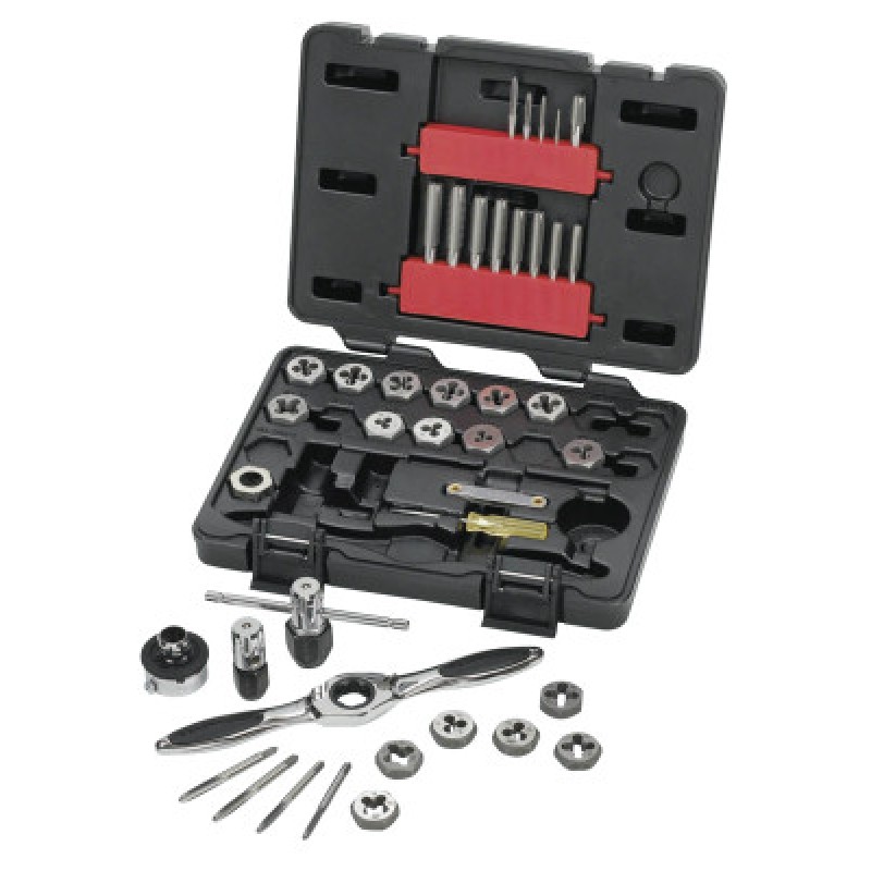 40PC SAE TAP & DIE SET-APEX/COOPER-329-3885