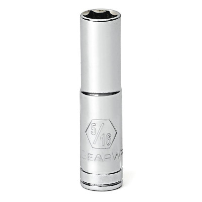 1/4" DRIVE 6 POINT DEEPSAE SOCKET 11/32"-APEX/COOPER-329-80120D