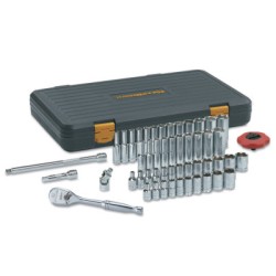 SET SOCKET STD/DP 1/2DR6PT 49PC SAE/MET-APEX/COOPER-329-80700P