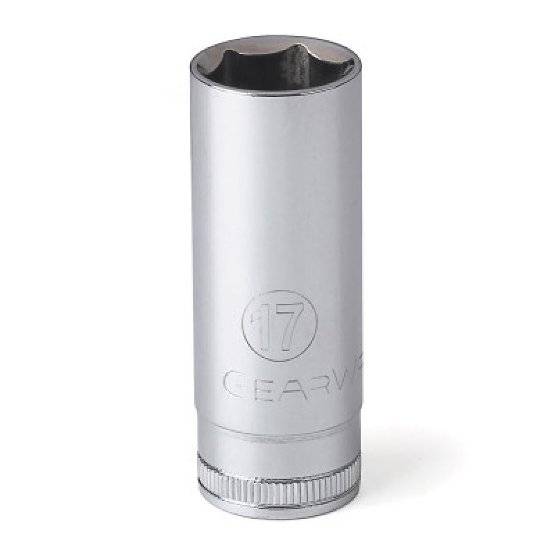 3/8" DRIVE 6 POINT DEEPMETRIC SOCKET 17MM-APEX/COOPER-329-80399