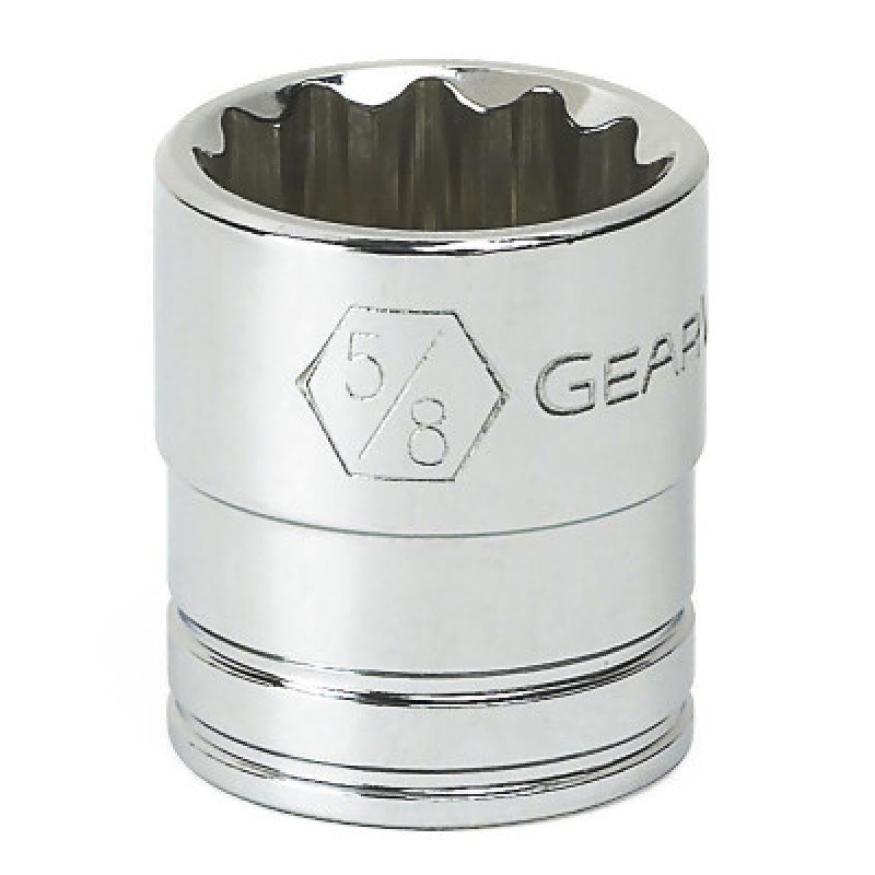 3/8" DRIVE 6 POINT STANDARD SAE SOCKET 1/2"-APEX/COOPER-329-80354