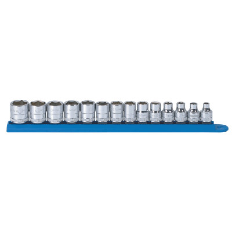 SET SKT STD MET 3/8DR 6PT 14PC-APEX/COOPER-329-80552