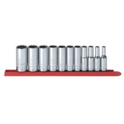 SET SKT DP 3/8DR 12PT 11PC-APEX/COOPER-329-80563
