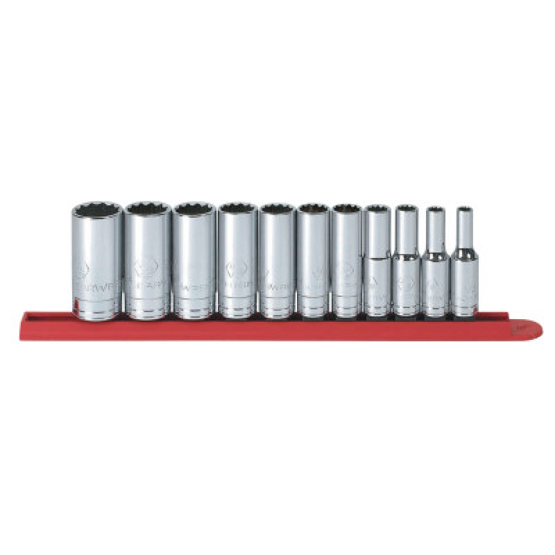 SET SKT DP 3/8DR 12PT 11PC-APEX/COOPER-329-80563