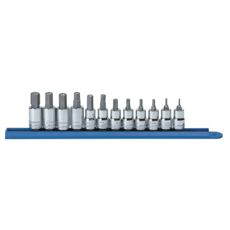12PC 3/8"DR MET HEX BITSKT SE-APEX/COOPER-329-80580