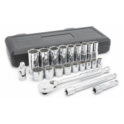 SET SKT 22PC 3/8DR 12PTSAE-APEX/COOPER-329-80691