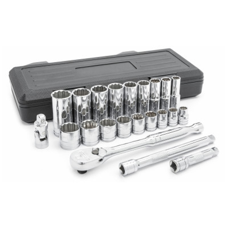 SET SKT 22PC 3/8DR 12PTSAE-APEX/COOPER-329-80691