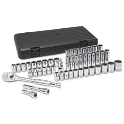 SET SKT SAE/MET 1/2DR 6PT 49PC-APEX/COOPER-329-80700D