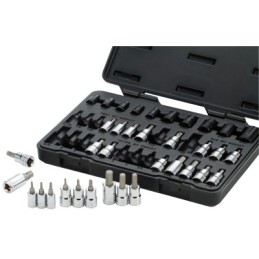36PC MASTER TORX SET W/HEX SKT-APEX/COOPER-329-80726