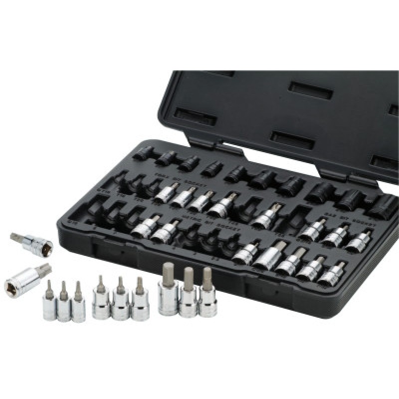36PC MASTER TORX SET W/HEX SKT-APEX/COOPER-329-80726