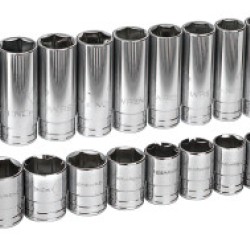 27PC MASTER 1/2 DR SAE SOCKET-APEX/COOPER-329-80729