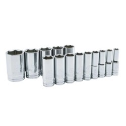 14PC 1/2DR SAE DEEP 6PTSOCKE-APEX/COOPER-329-80733