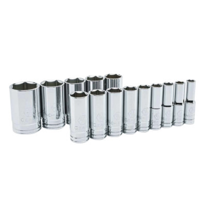14PC 1/2DR SAE DEEP 6PTSOCKE-APEX/COOPER-329-80733