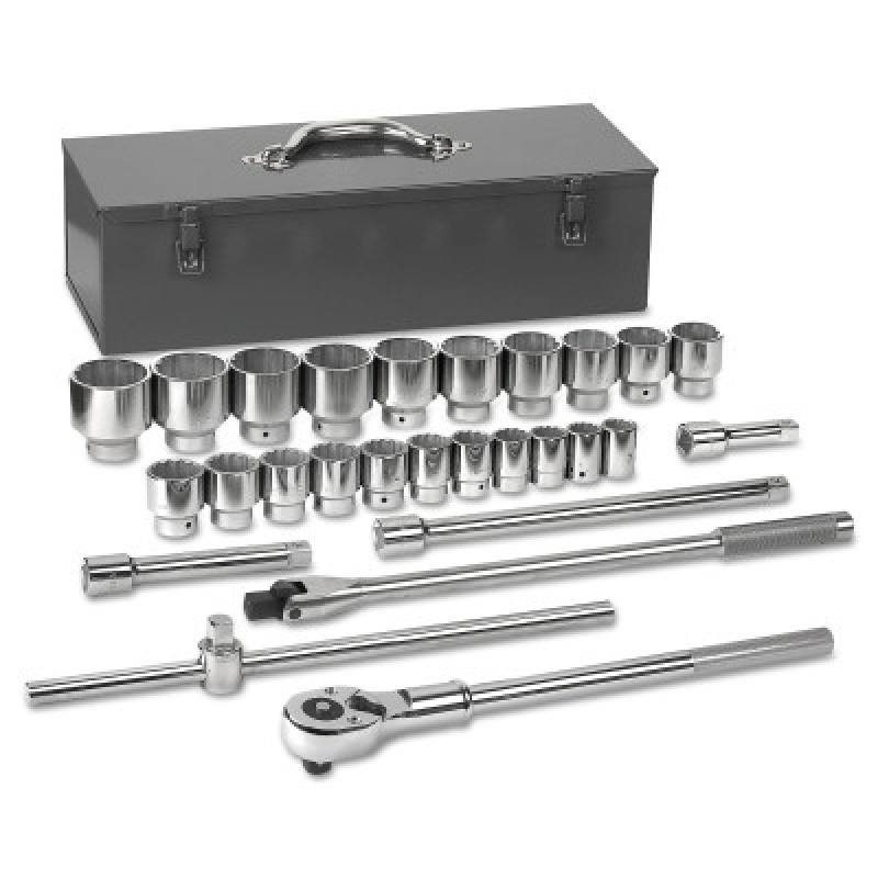 27PC 3/4" DR 12PT SOCKETSET-APEX/COOPER-329-80880