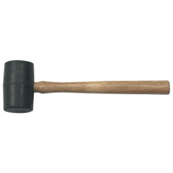 16OZ RUBBER MALLET WOODHICKOR-APEX/COOPER-329-82259