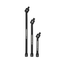 3/8"DR PINLESS IMP UNIVJNT EXT SET 3PC-APEX/COOPER-329-84453