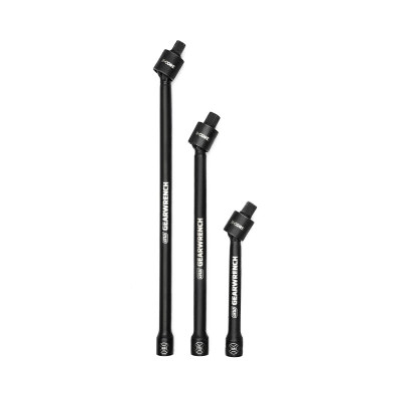 3/8"DR PINLESS IMP UNIVJNT EXT SET 3PC-APEX/COOPER-329-84453