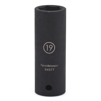 1/2" DRIVE 6 POINT DEEPIMPACT MET SOCKET 19MM-APEX/COOPER-329-84577N
