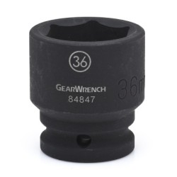 3/4" DRIVE 6 POINT STANIMPACT MET SOCKET 24MM-APEX/COOPER-329-84835