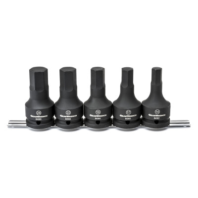 SET SKT 3/4"DR HEX BIT 5PC MET-APEX/COOPER-329-84968