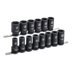 SET SKT DP IMP 14PC 3/4"DR 6PT MM-APEX/COOPER-329-84972