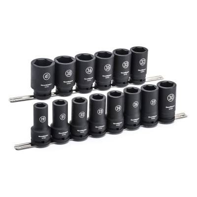 SET SKT DP IMP 14PC 3/4"DR 6PT MM-APEX/COOPER-329-84972