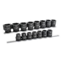 SET SKT IMP 15PC 3/4DR 6PT SAE-APEX/COOPER-329-84997