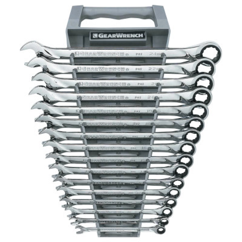 16PC METRIC XL RATCHETING WRENCH SET-APEX/COOPER-329-85099