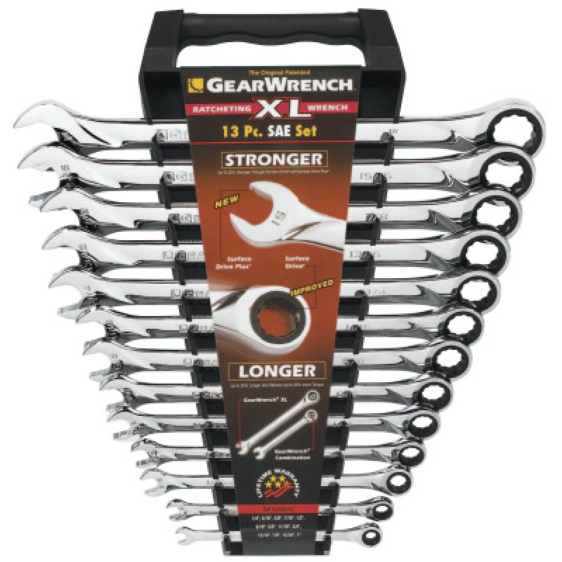 13PC SAE XL RATCHETINGWRENCH SET-APEX/COOPER-329-85199