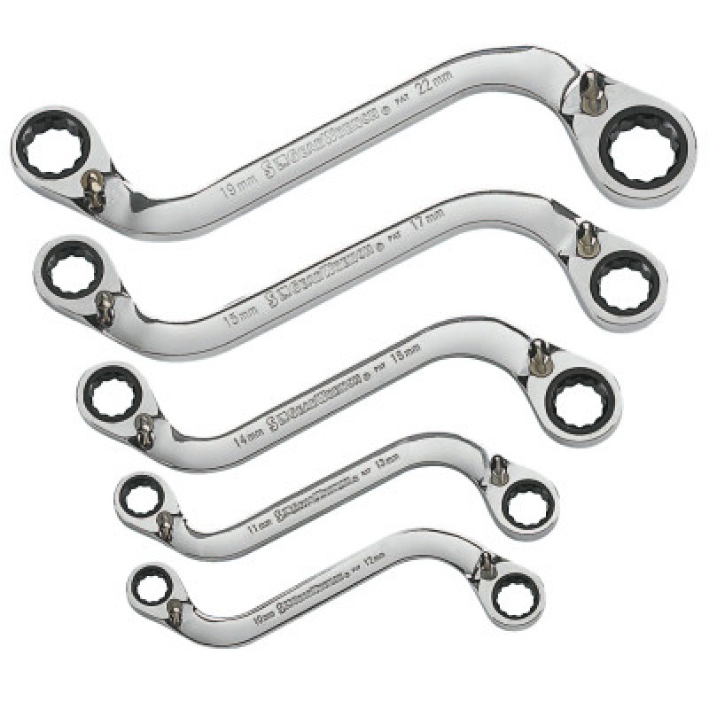 5PC METRIC SET REVERSIBLE (S) WRENCH-APEX/COOPER-329-85299