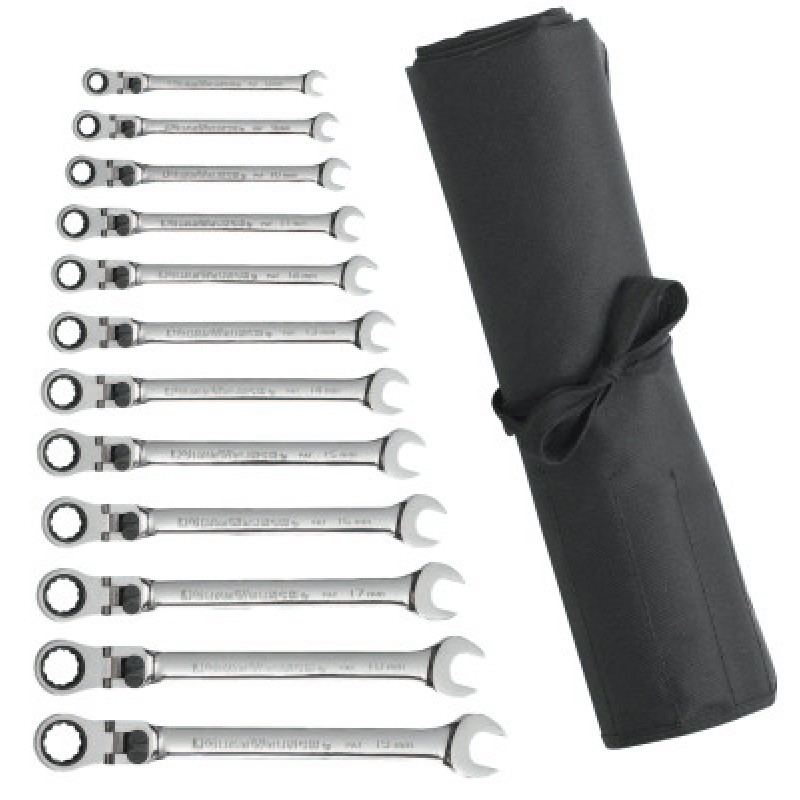 12PC METRIC XL LOCKING FLEX RAT COMBO WR SET-APEX/COOPER-329-85698R