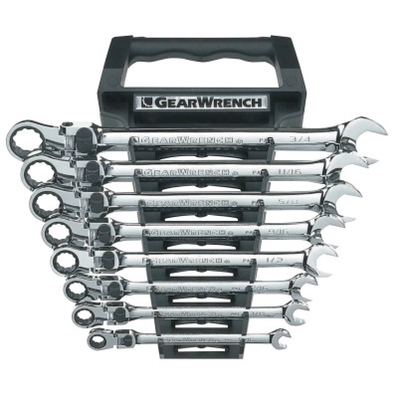 8PC XL LOCKING FLEX COMBO SAE WR SET-APEX/COOPER-329-85798
