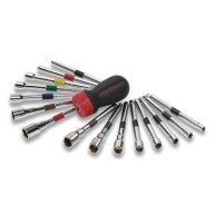 16PC GEARED NUT DRIVERSET-APEX/COOPER-329-8916D