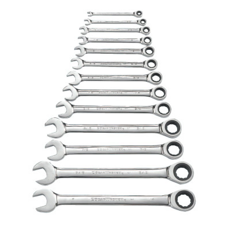 13PC SAE MASTER RATCHETIG WRENCH SET-APEX/COOPER-329-9312