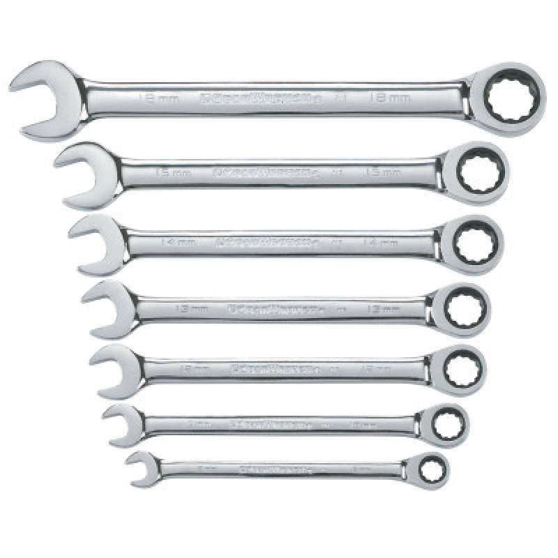 7PC METRIC RAT WRENCH SET-APEX/COOPER-329-9417