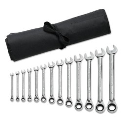 13PC REVERSIBLE COMB RATWRENCH SAE NON CAPSTOP-APEX/COOPER-329-9509RN