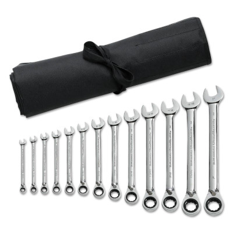 13PC REVERSIBLE COMB RATWRENCH SAE NON CAPSTOP-APEX/COOPER-329-9509RN