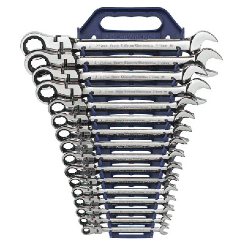 16PC FLEX COMB WRENCH SET METRIC-APEX/COOPER-329-9902D