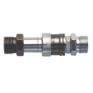 GW 33-QC-HHX HOSE TO HOSE OXYGEN FUEL CONNECTOR-GENSTAR TECHNOL-331-QC-HHX